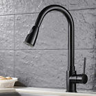 Uskf003-bn Elecwish Kitchen Faucet Pull Out Sprayer Single Handle 711639360884