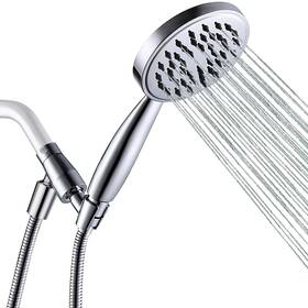 W-1002c V-sincerity All Metal Hand Held Shower Head With Hose And Holder Made Stainless Ste