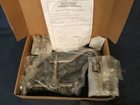 N-ks1248al-bn Van Dyke S Restorers Duchess Wall Mount Kitchen Faucet 8 Inch Center