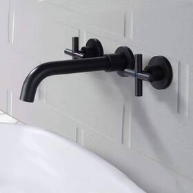 Vanityfair 720073414961 Wall Mount 3-hole Double Handle Bathroom Sink