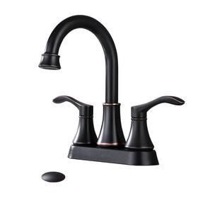 Vanityfair 752072836628 Double Handles 4 Inche Centerset Bathroom Sink Oil Rubbed Bronze