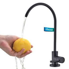 B0cr5yhkxl Vfauosit Ro Drinking Water Filter Faucet - Stainless Steel Matte Black
