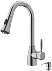 Vg02013stk2 Vigo Kitchen Faucet Soap Dispenser Single Handle Pull Down Deck