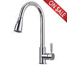 Vh-qys03c Comllen Best Modern Chrome Single Handle Pull Down Sprayer Kitchen