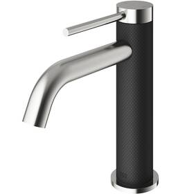 Vigo 849922042329 Madison 8 Inch H Single Handle Hole Bathroom Faucet Brushed Nickel Witho