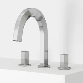 Vigo 849922059747 Hart 9 Inch H 2-handle Widespread Bathroom Faucet