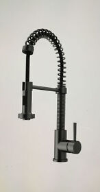 Vg02001gb Vigo Edison Single-handle Pull-down Sprayer Kitchen Faucet Graphite Black #76