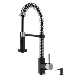 Vg02001stmbk2 Vigo Vg02001k2 Edison 1.8 Gpm 19 Inch H Single Handle 1 Hole - Stainless Steel