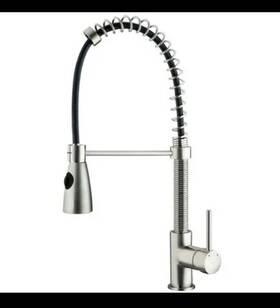 Vg02003st Vigo New Single Hole Pull Down Kitchen Faucet Stainless Steel Read