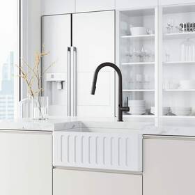 Vg02029mbs Vigo Greenwich One-handle Pull-down Kitchen Faucet Touchless Sensor Matte Black