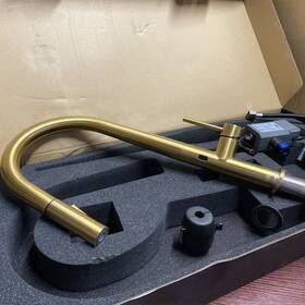 Vg02029mgs Vigo Vg02029s Greenwich 1.8 Gpm 1 Hole Pull Down Kitchen Faucet - Matte Brushed