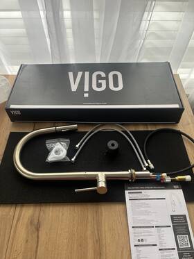 Vg02029st Vigo Greenwich Pull-down Spray Kitchen Faucet Stainless Steel Read