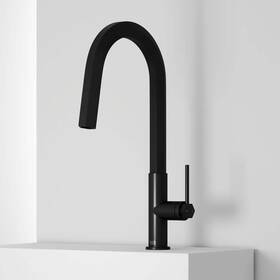 Vg02034mb Vigo Hart Hexad Single Handle Pull-down Spout Kitchen Faucet In Matte Black