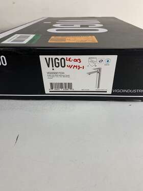 Vg03027ch Vigo Norfolk Single-handle Single Hole Bathroom Faucet In Chrome