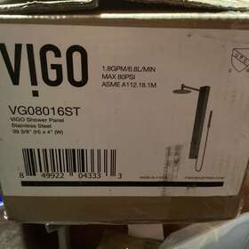 Vgo8016st Vigo Vg08016st Gardenia 2-jet High Pressure Shower System With Fixed Rainhead