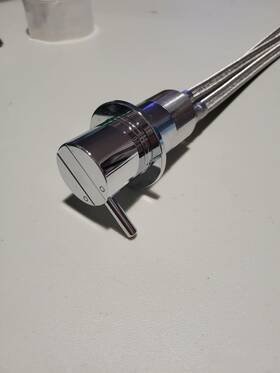2500-16 Vola Chrome One-handle Basin Mixer 6.4 Gpm For Remote Spout Inch Read