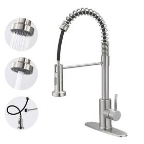 V-7615l Voton Llave De Agua Grifos Cocina Con Rociador Extra Ble Para Rv Bar Fregad