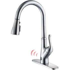Vtzh 753758001101 Touchless Kitchen Faucet With Infrared Sensor Touch-on Sink Thr