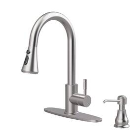 Fk1317 Vxv Kitchen Faucet With Soap Dispenser 3 Modes Brushed Nickel