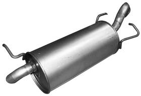 Walker 53469 Quiet-flow Ss Direct Fit Exhaust Muffler Assembly 1.75 Inch Inlet O