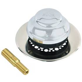 48751-pp-cp-g Watco Bathtub Stopper And Drain Push Pull Grid