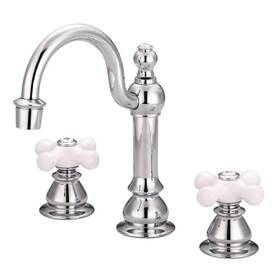 F2-0012-01-px Water Creation Vintage Classic 8 Inch Widespread 2-handle High Arc Bathroom Faucet With Pop-up