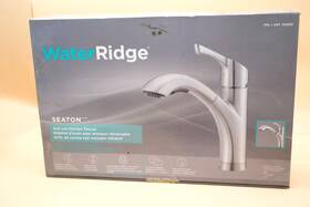 Water Ridge 019934826853 Seaton Kitchen Faucet Pull-out Brushed Nickel Finish New
