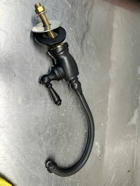 1200c-ch Waterstone Faucets 1200 Hampton Hot Or Cold Only - Black Oil Rubbed Bronze