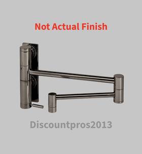 3200-ch Waterstone 3200 Ch Contemporary Wall Mounted Pot Filler Faucet Chrome Nib