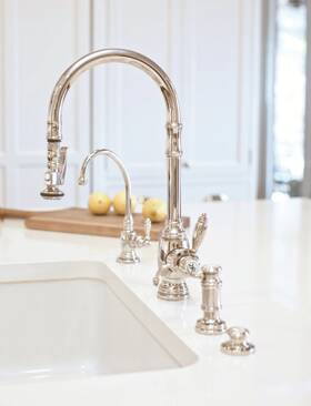 5600-3-pn Waterstone 56003pn Kitchen Faucet Includes A Decorative Matchi
