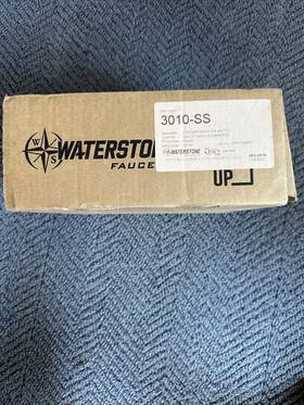 3010-ss Waterstone Faucets 3010-tb Contemporary Disposal Air Switch - Stainless Steel