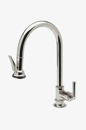 Hnkm70-chrome Waterworks 073395633439 Henry Gooseneck Kitchen Faucet Pull-down Spray