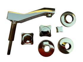 04-153 Waxman Industries Heavy Solid Brass Auburn Laundry Faucet 8 Inch New