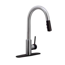 Kd08b-2062 Westbrass Single-handle Pull Down Sprayer Kitchen Faucet With Dual Spray In Stainless