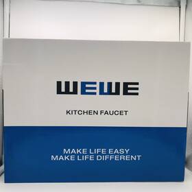 Wewe6929 Wewe 743022137926 Silver Kitchen Faucet With Pull Out Sprayer Stainless Steel Box Sealed