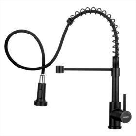 A90190502mb Wewe Faucet For Kitchen Sink Black Stainless Steel Commercial
