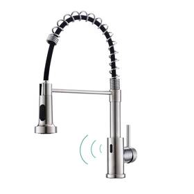 T90190502bn Wewe Touchless Kitchen Faucet With Pull Down Sprayer - Motion Sensor
