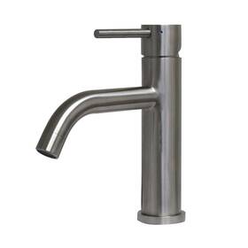 Whitehaus Collection 848130032542 Waterhaus Single Lever Elevated Lavatory Faucet Grey