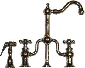 Whttscr3-9772spr-c Whitehaus Collection Twisthaus Entertainment/prep Bridge Faucet