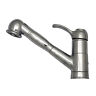 Wh23564-c Whitehaus Sgl Hole Lever Kitchen Faucet With Pull-out Spray