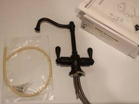 Whfh-hc3131orb Whitehaus - Hot And Cold Water Dispenser Faucet Oil Rubbed Bronze