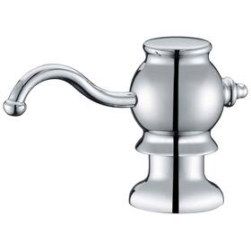 Whsd030-c Whitehaus Whsd030 Deck Mounted Brass Soap Dispenser - Chrome