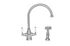 Whqnp-34650 Whitehaus Queenhaus Dual Handle
