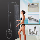 Wor0333dn Oulantron Wall Mount Brushed Nickel Shower Head Faucet 642087439382