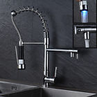 Wor0392dn Oulantron Led Commercial Chrome Single Handle Pull Down 642087437197