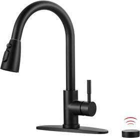 2310301b-ms Wowow Touchless Kitchen Faucet Stainless Steel Mobile Motion Sensor