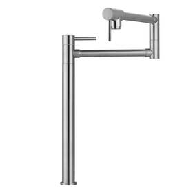 2315000-amus Wowow Pot Filler Faucet Deck Mount Stove Solid Brass Brush
