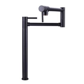 2315000b-amus Wowow Pot Filler Faucet Deck Mount Stove Solid Brass Oil