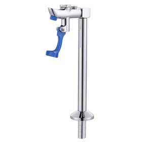 K1018c-9-amus Wowow Glass Filler Faucet 9-inch Push-back Water Deck Mount Pedestal
