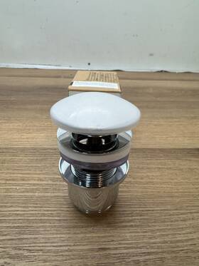 53991.29 Ws Bath Collections Wsbc Pop Up Drain Assembly With Overflow Chrome